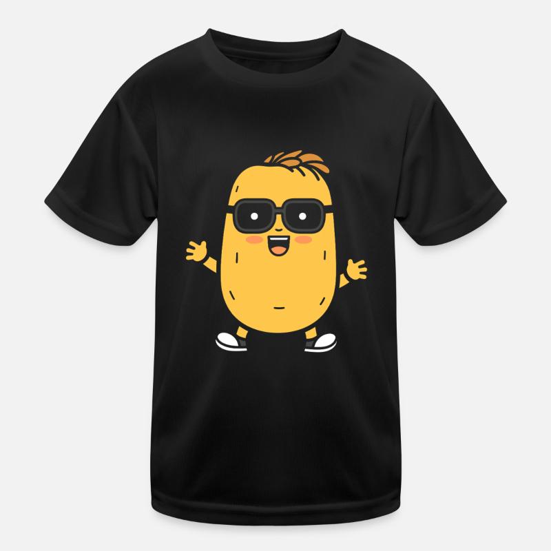Kartoffel Kinder Funktions-T-Shirt