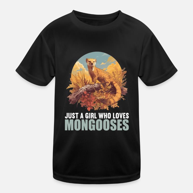 La mangouste de mangouste T-shirt sport Enfant
