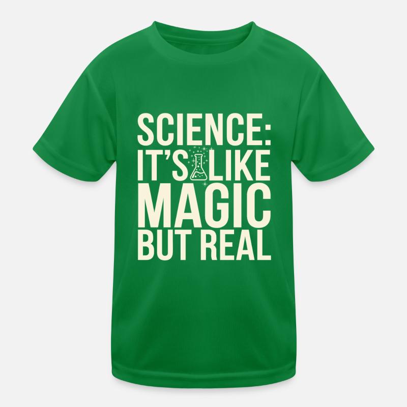 Passionné de microscope Technicien de laboratoire Science T-shirt sport Enfant