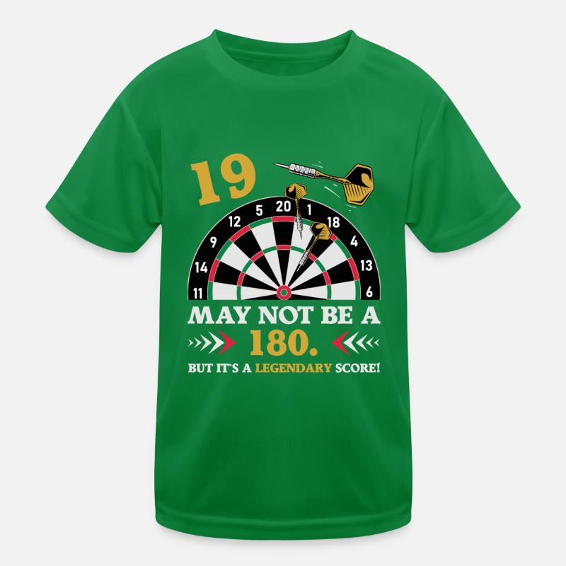Pas 180 mais un classique : les fléchettes du 19e anniversaire T-shirt sport Enfant