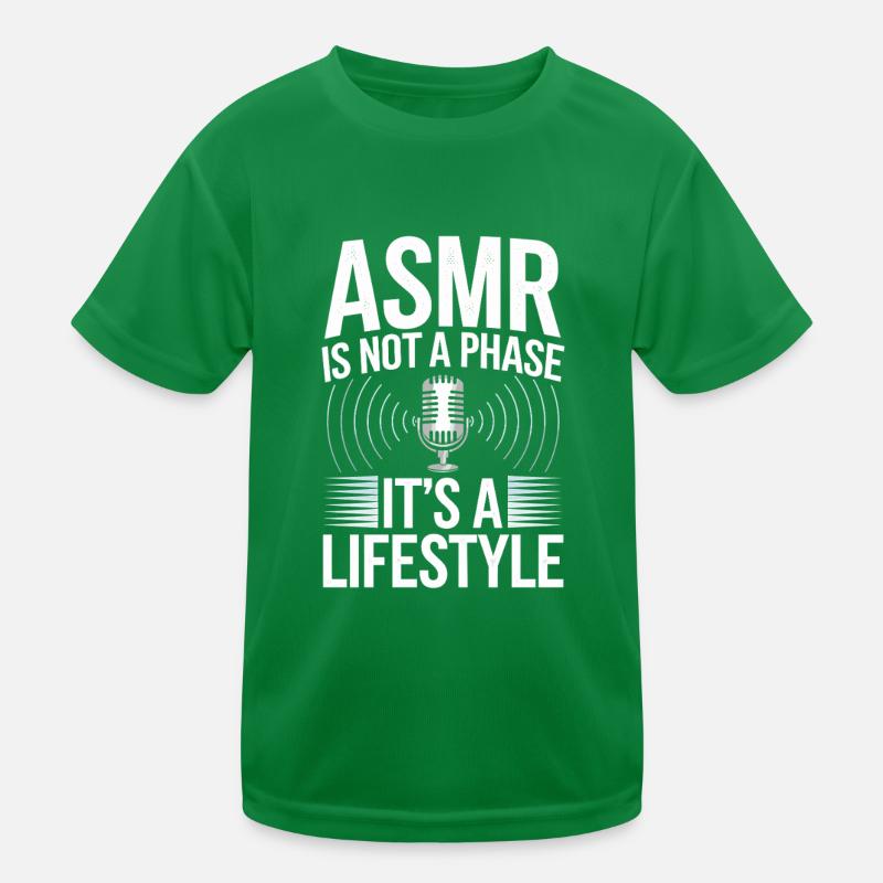 Asmr Creator Sensorische Entspannung Beruhigender Kinder Funktions-T-Shirt
