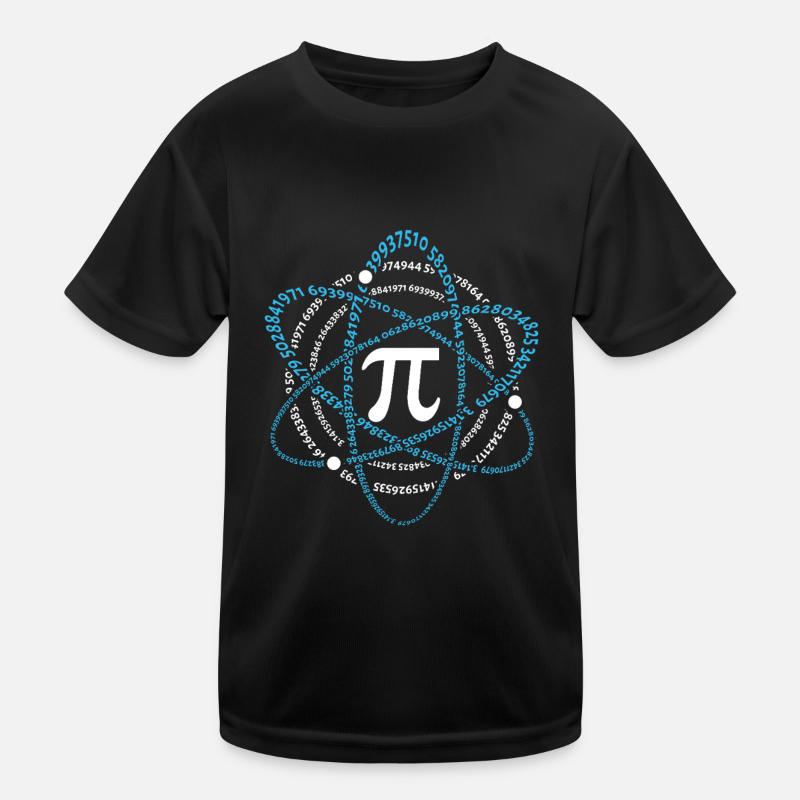 Pi Day Atomform Mathematik Zahlenkunst Kinder Funktions-T-Shirt