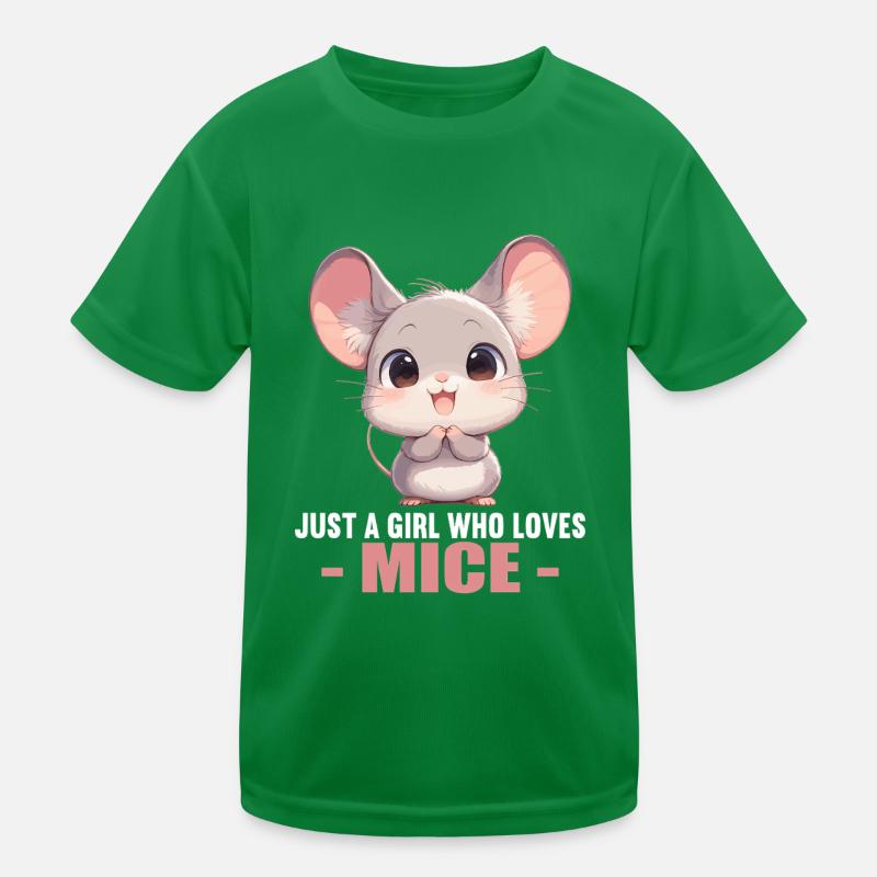 Mice Mouse Kids Functional T-Shirt