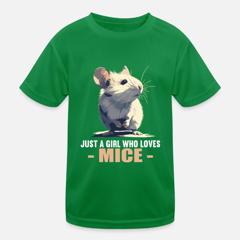 Mice Mouse Kids Functional T-Shirt