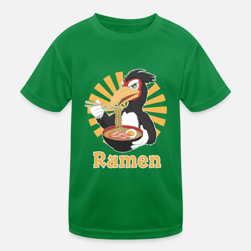Nashornvogel Kinder Funktions-T-Shirt