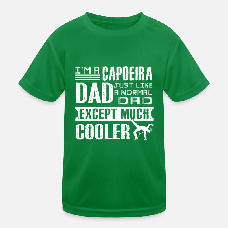 Cooler Capoeira Dad Kids Functional T-Shirt