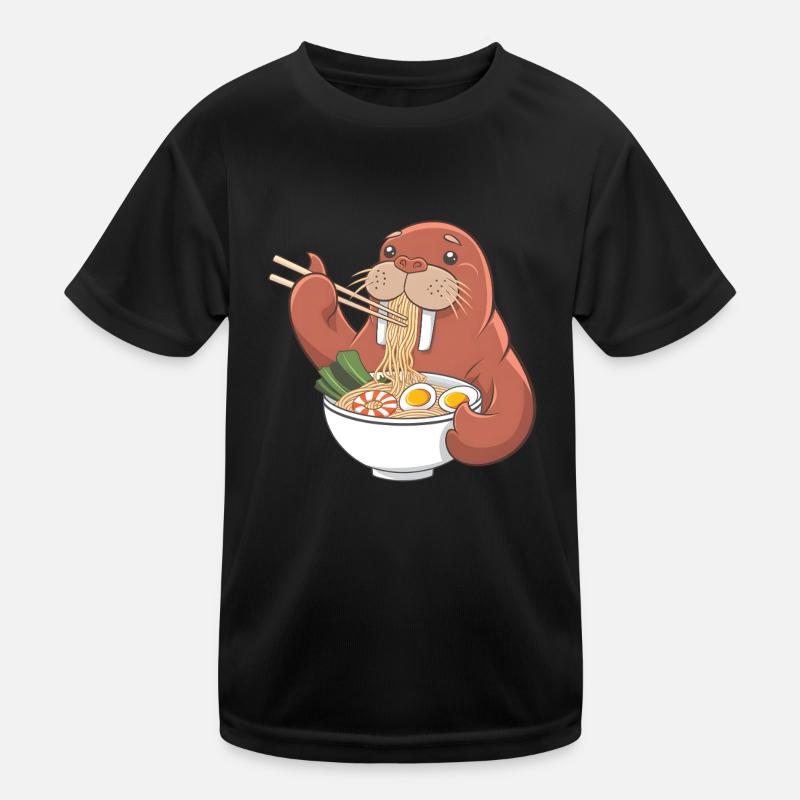 Walross Kinder Funktions-T-Shirt