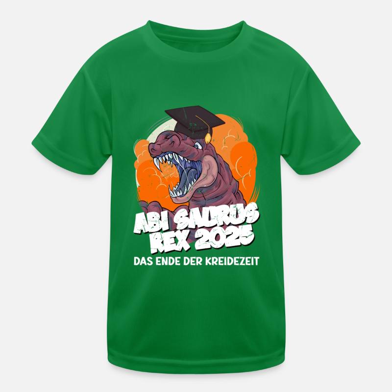 Abitur ABI SAURUS REX 2025 Abitur Lustiges Kinder Funktions-T-Shirt