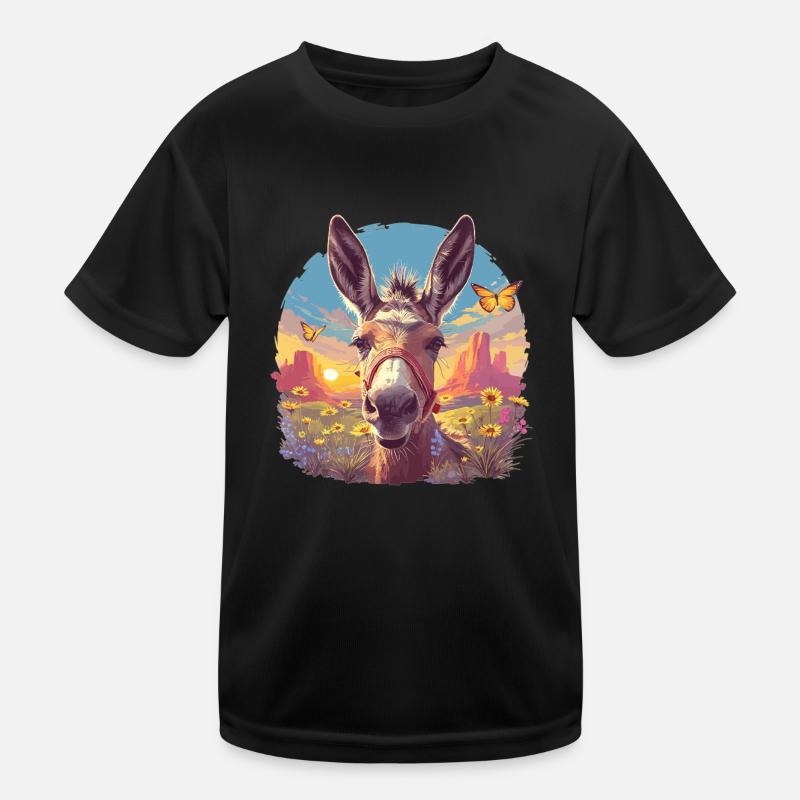 Maultiere Maultier Kinder Funktions-T-Shirt