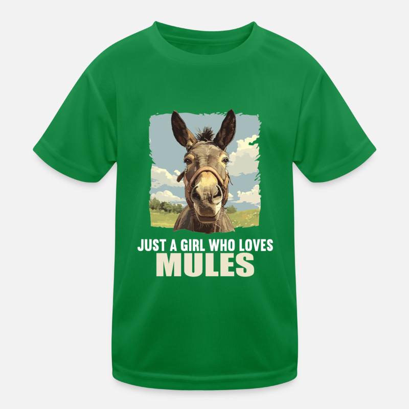Maultiere Maultier Kinder Funktions-T-Shirt