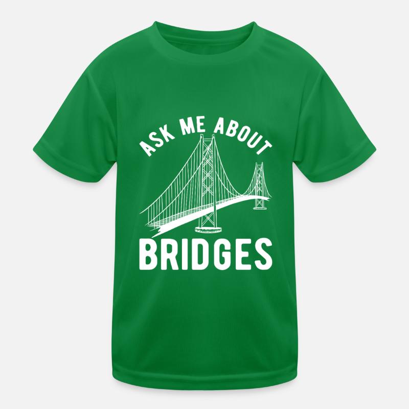 Ingénieur des ponts Construction de ponts T-shirt sport Enfant