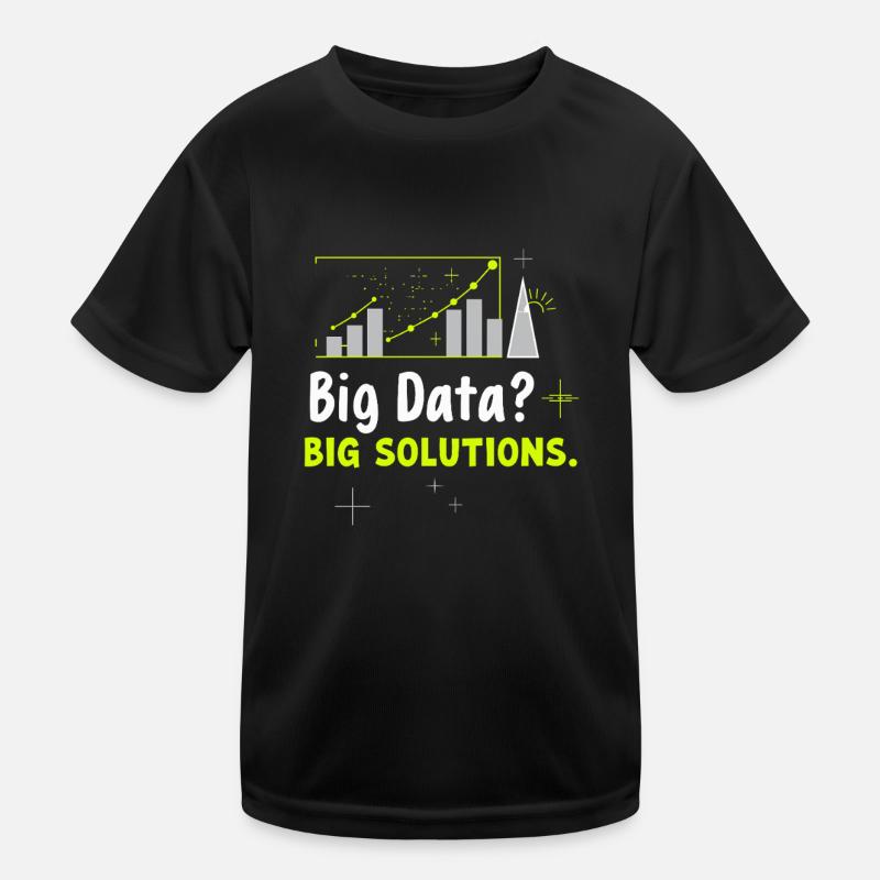 Data Analyst Big Data Specialist Business Kinder Funktions-T-Shirt