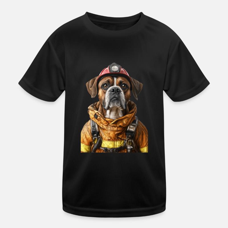 Boxer Kinder Funktions-T-Shirt