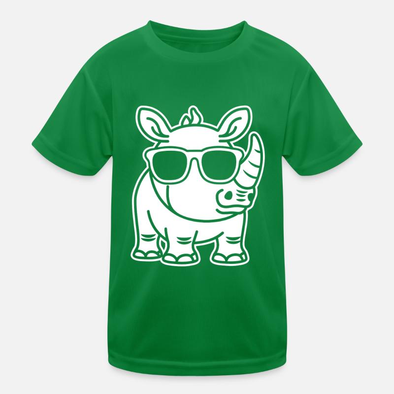 rhinoceros Kids Functional T-Shirt