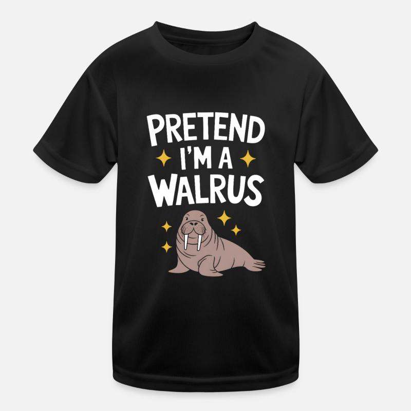 Walross Kinder Funktions-T-Shirt