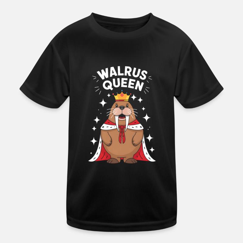 Walross Kinder Funktions-T-Shirt