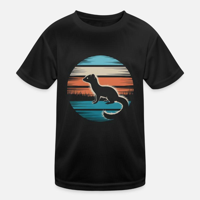 Wiesel Kinder Funktions-T-Shirt