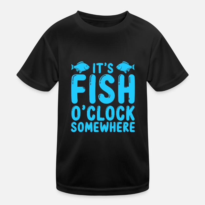 It's Fish O'Clock Kinder Funktions-T-Shirt