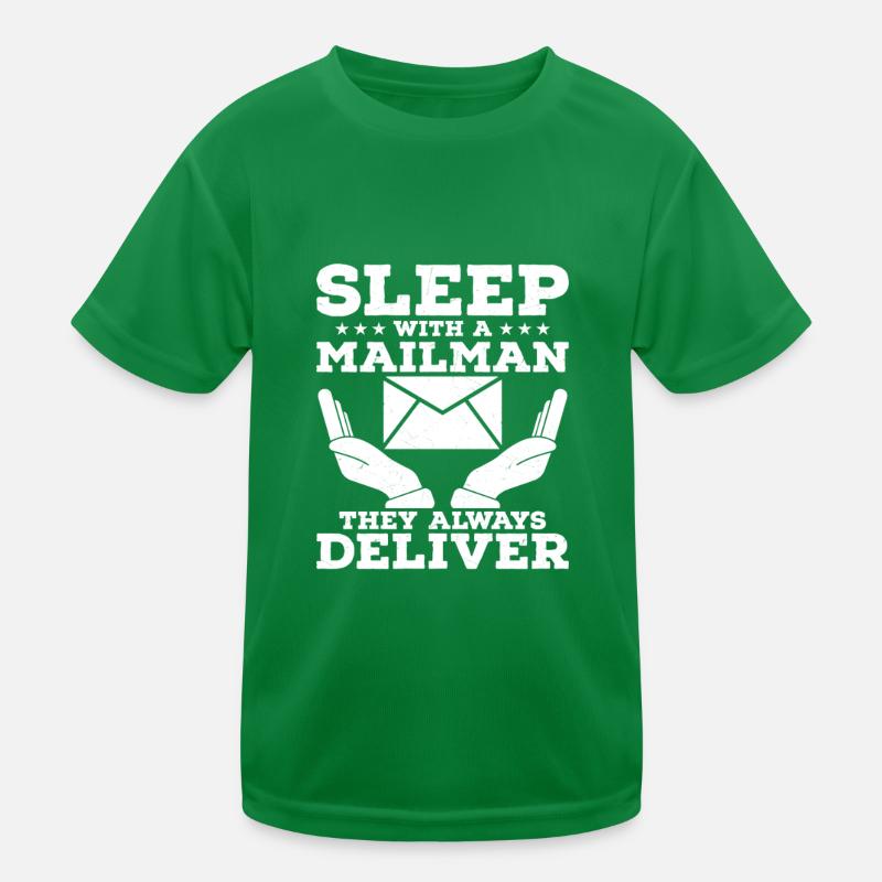 Dormir avec un facteur postier T-shirt sport Enfant