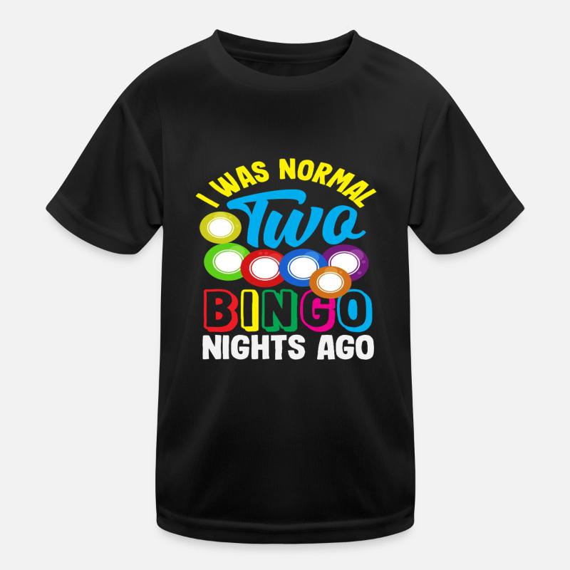 Bingo Player Two Nights Ago Normal Kids Functional T-Shirt