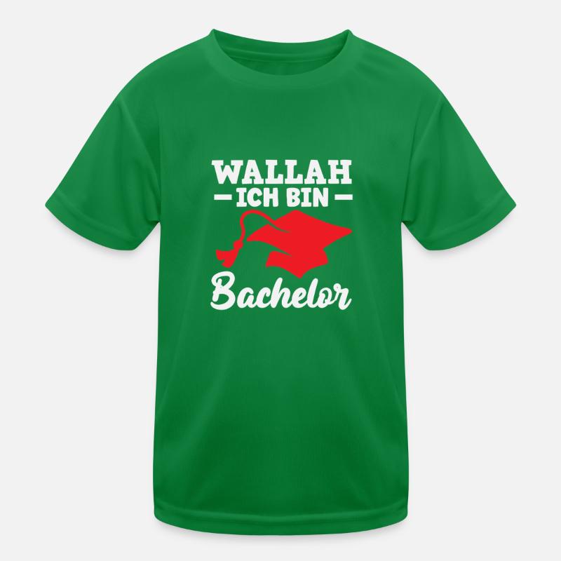 Je suis la joie de l’obtention du diplôme de Bachelor T-shirt sport Enfant