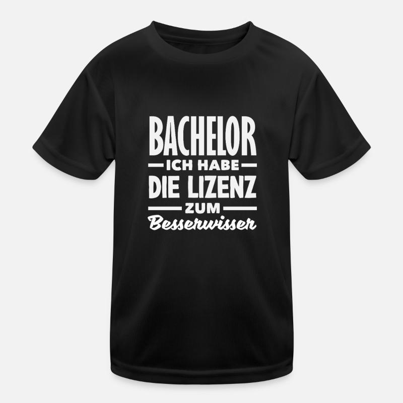 Bachelor Kinder Funktions-T-Shirt