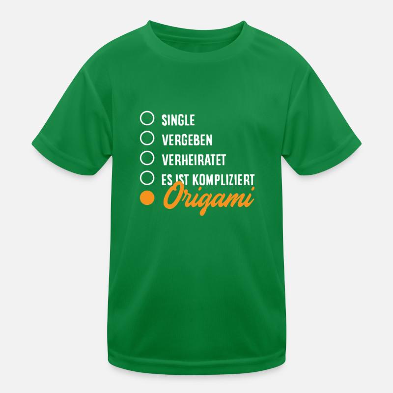 C’est compliqué l’origami T-shirt sport Enfant
