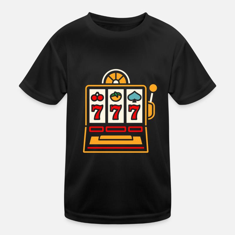 Kasino Kinder Funktions-T-Shirt