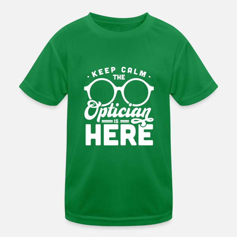 Optiker Optometrist Kinder Funktions-T-Shirt