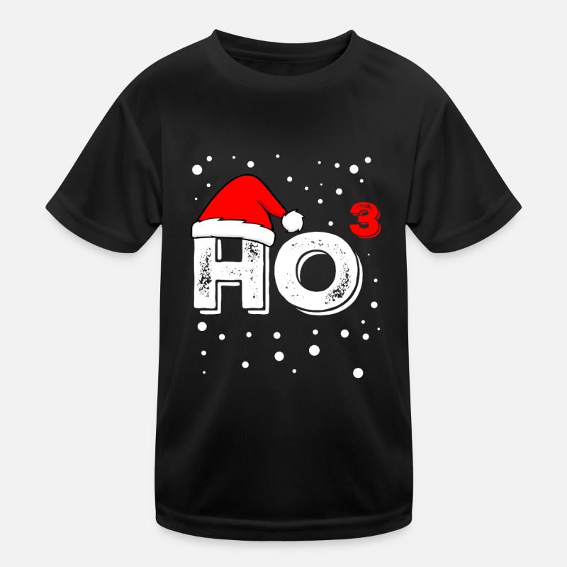 Ho hoch 3 haha Zeichenfläche 1 Kinder Funktions-T-Shirt