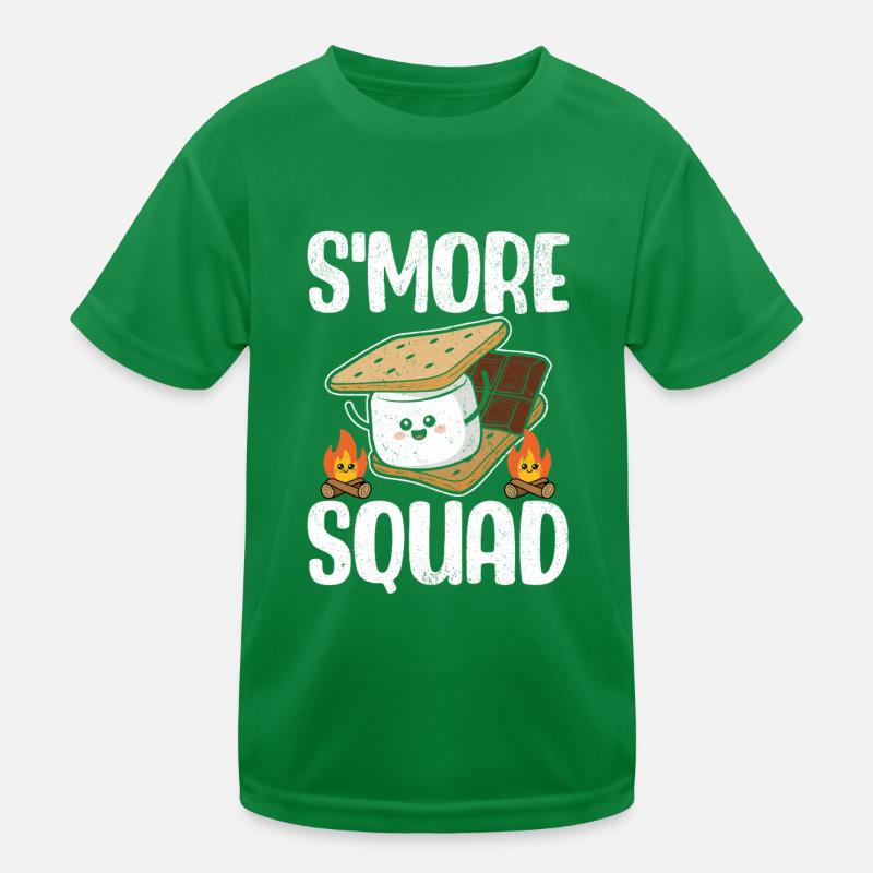 Smore Squad Lustige Marshmallow Graham Cracker Kinder Funktions-T-Shirt