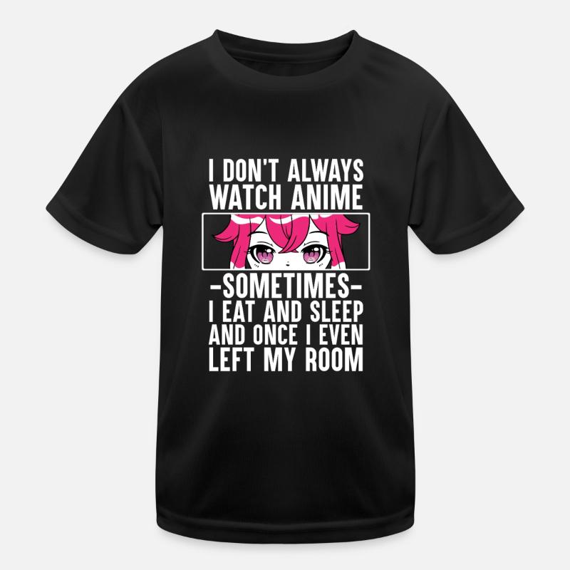 Anime Cosplay Kids Functional T-Shirt