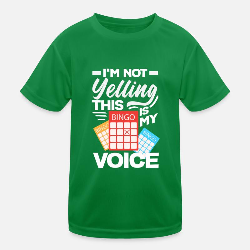 Bingo Voice Don’t Cry T-shirt sport Enfant