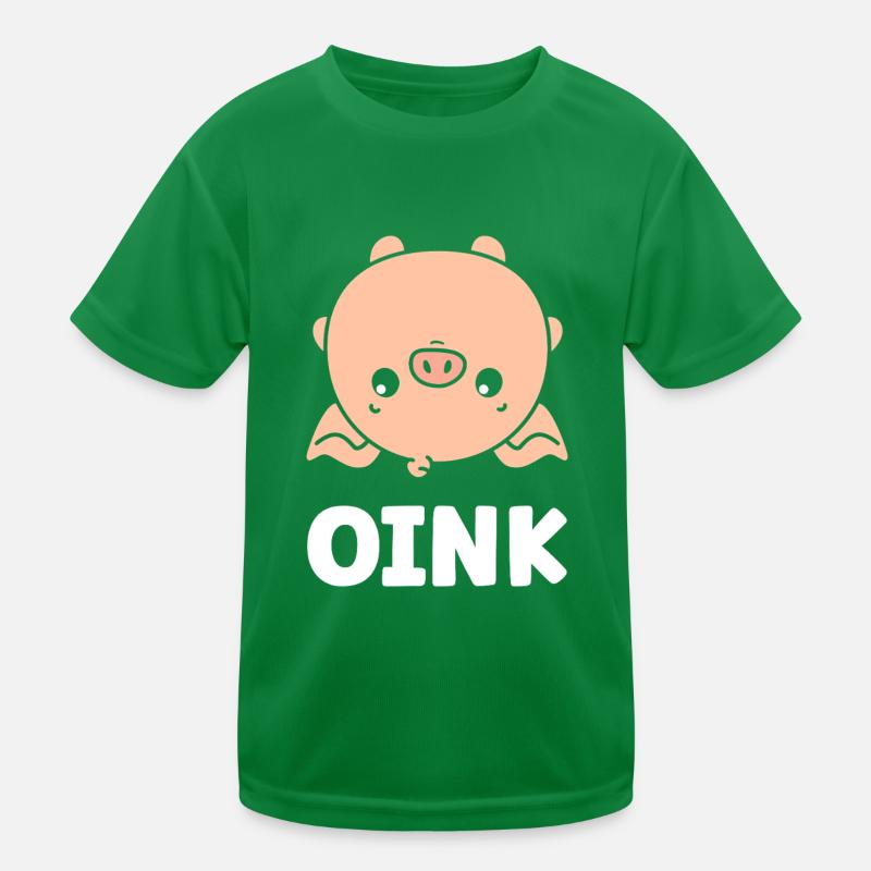 cochon T-shirt sport Enfant