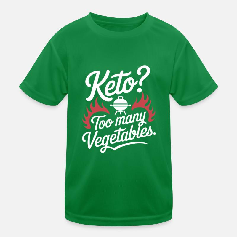 Régime sur le régime carnivore sur le T-shirt sport Enfant