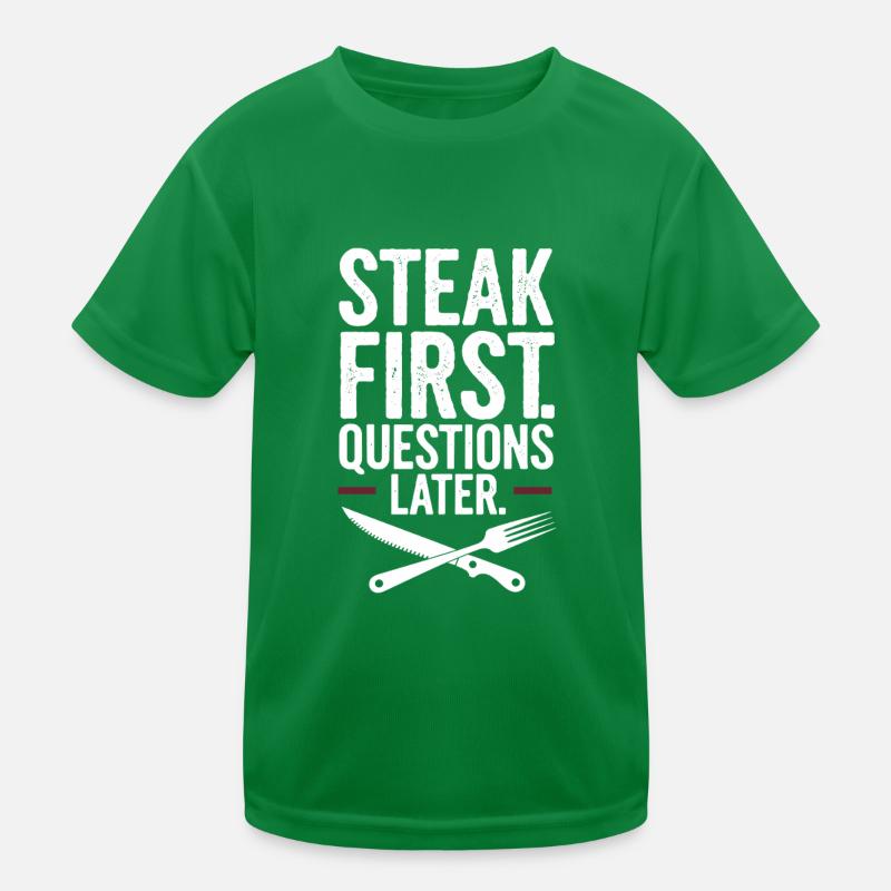 Ernährung Auf Fleischfresser-ernährung Auf Der Kinder Funktions-T-Shirt