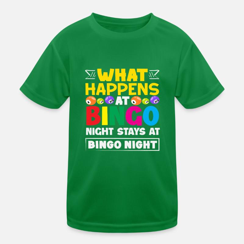 Soirée bingo : que se passe-t-il ? T-shirt sport Enfant