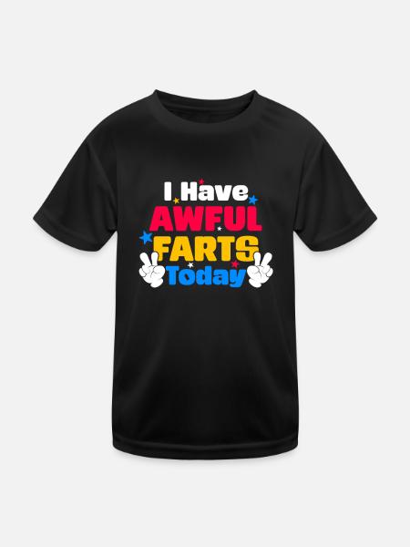 Aujourd’hui, Terrible Pets, Humour, Déclaration - T-shirt sport Enfant - noir - Devant