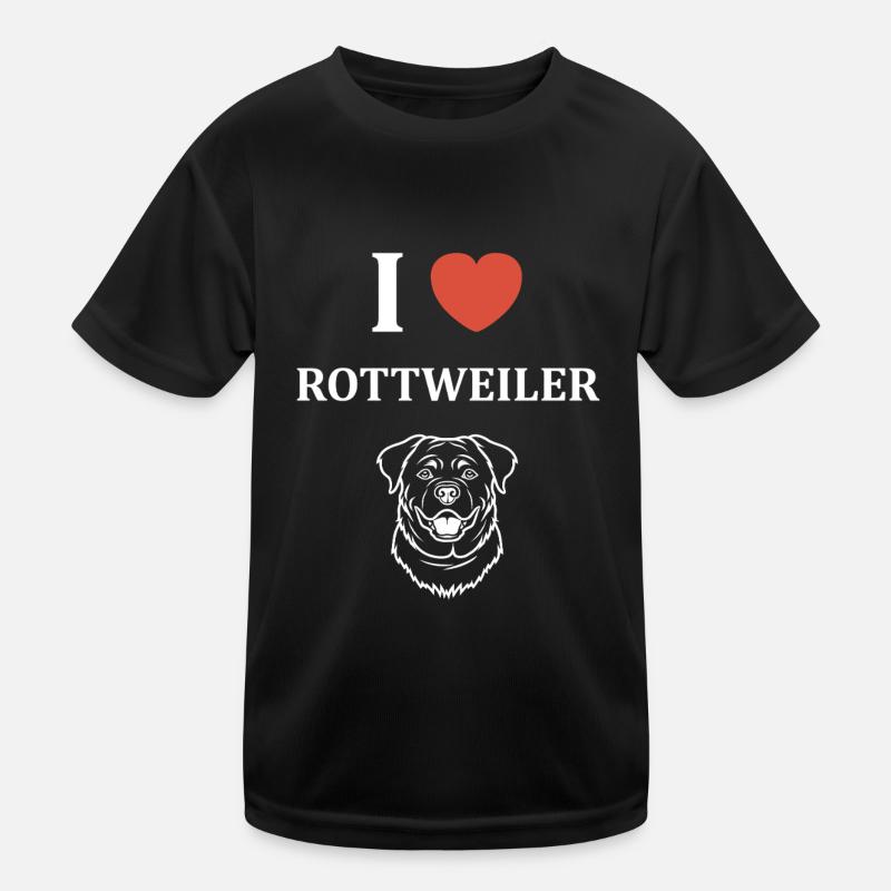 Rottweiler Kinder Funktions-T-Shirt