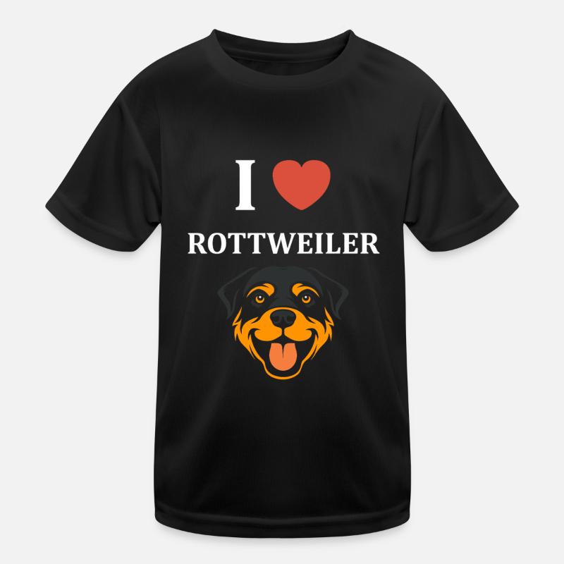 Rottweiler Kids Functional T-Shirt