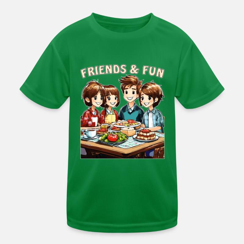 FREUNDE FRIENDS & FUN Kids Functional T-Shirt
