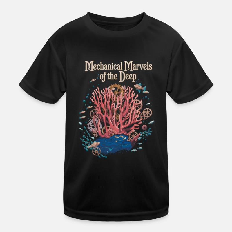 Les merveilles mécaniques de la conception profonde T-shirt sport Enfant