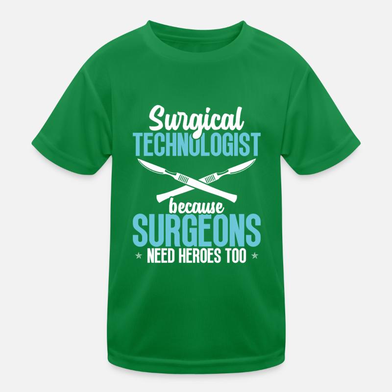 Surgical Technician Surgical Technologist Kids Functional T-Shirt