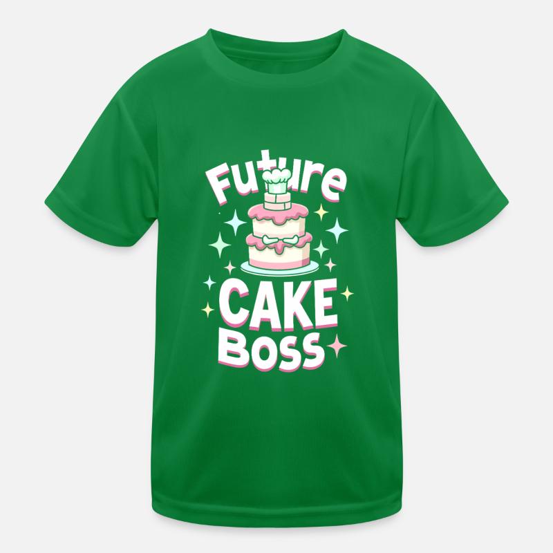 Junior Baking Kandidat Junger Koch Backen Kinder Funktions-T-Shirt