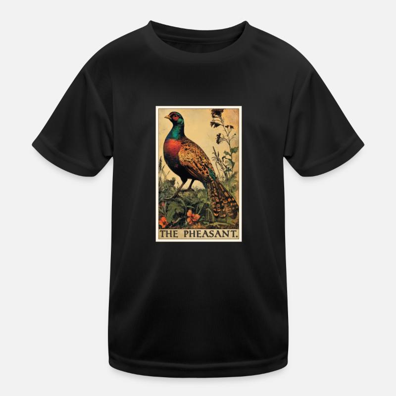 Pheasants Pheasant Kids Functional T-Shirt