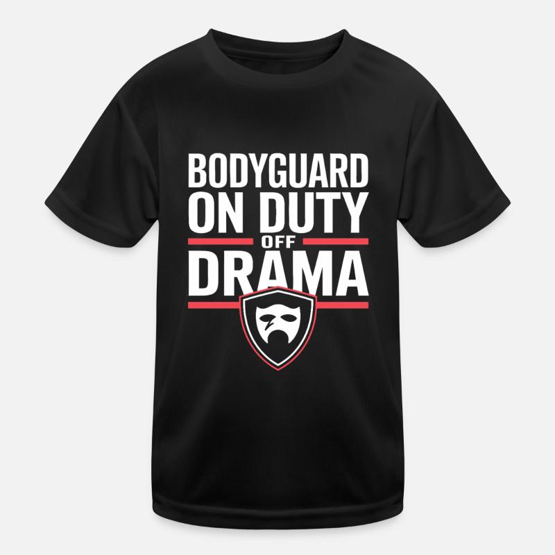 Private Security Professional Bodyguard Vip Kinder Funktions-T-Shirt