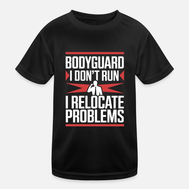 Private Security Professional Bodyguard Vip Kinder Funktions-T-Shirt