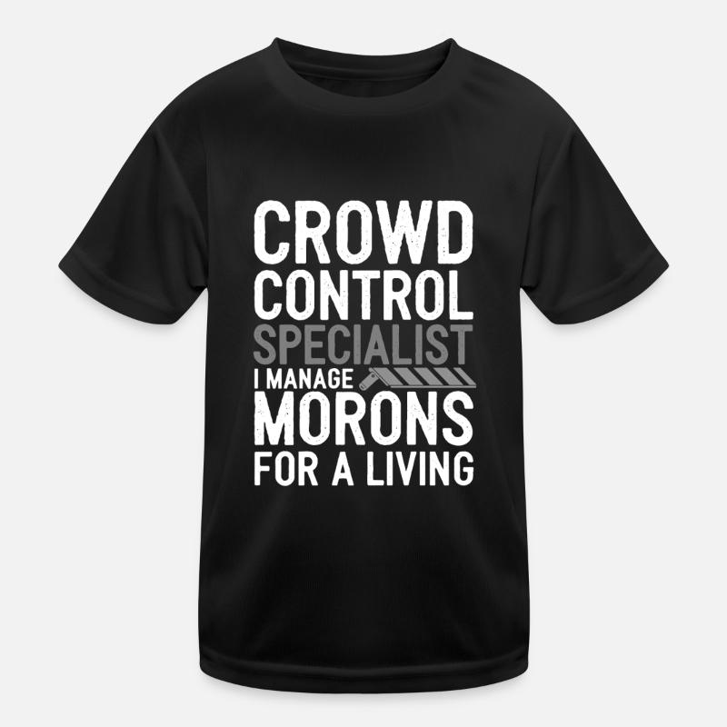 Private Security Professional Bodyguard Vip Kinder Funktions-T-Shirt