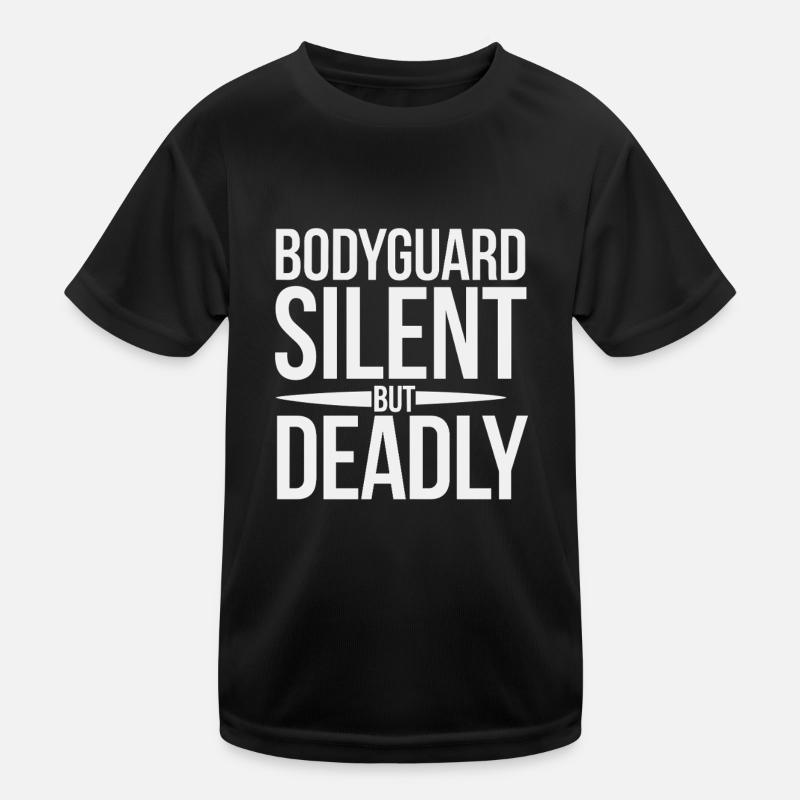 Private Security Professional Bodyguard Vip Kinder Funktions-T-Shirt
