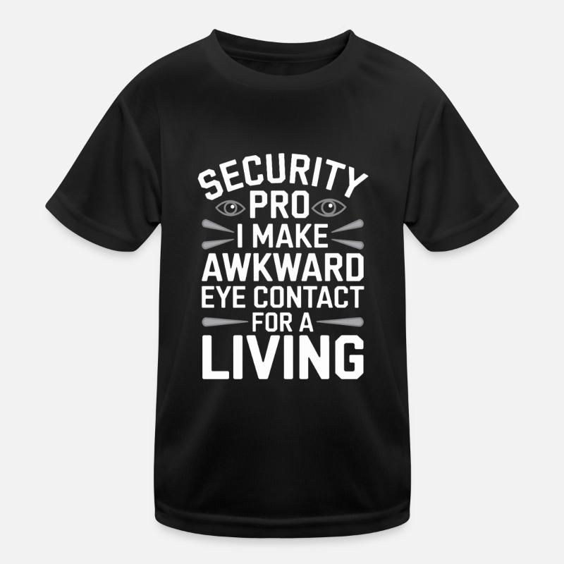 Private Security Professional Bodyguard Vip Kinder Funktions-T-Shirt